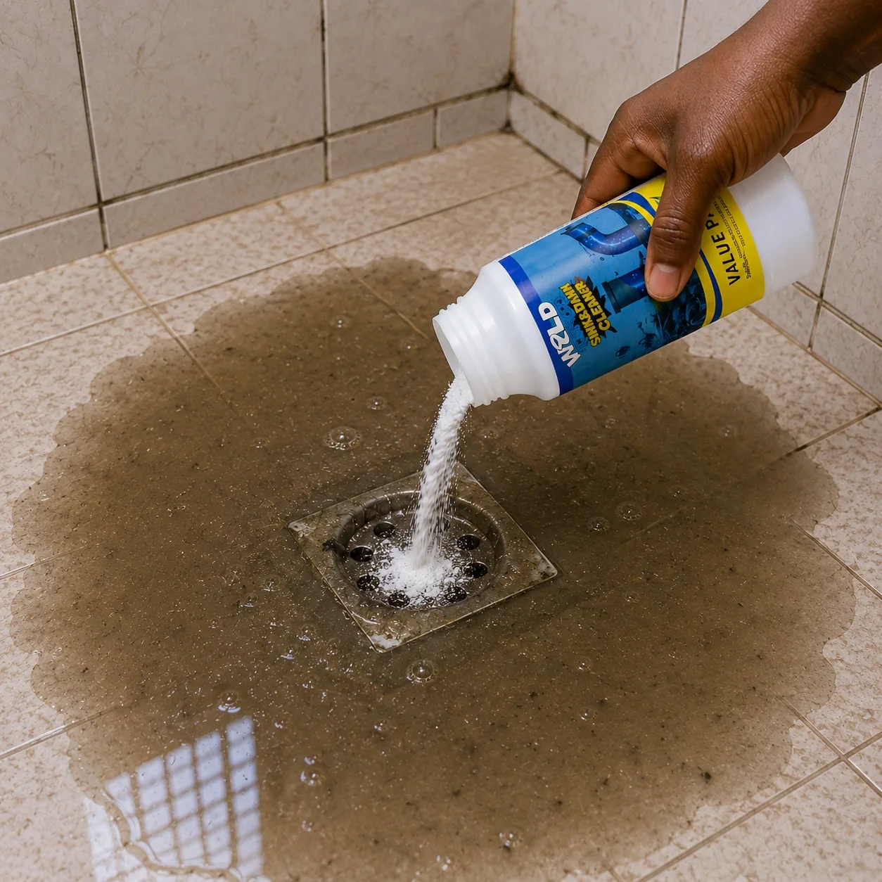 Unblocking Bathroom Drain