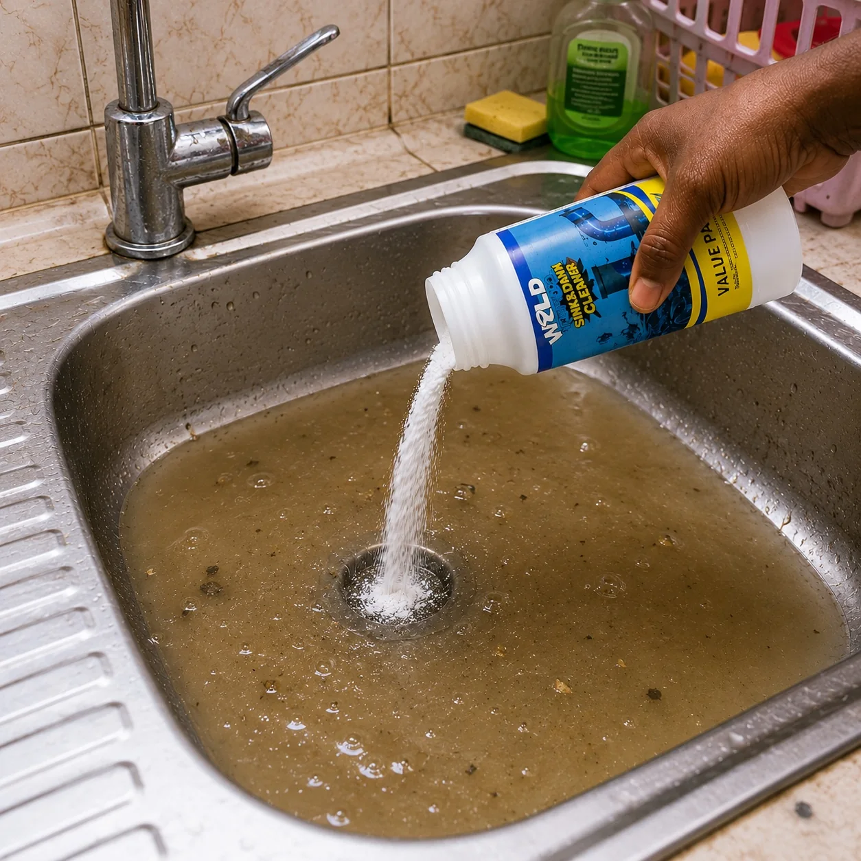 Unblocking Kitchen Sink